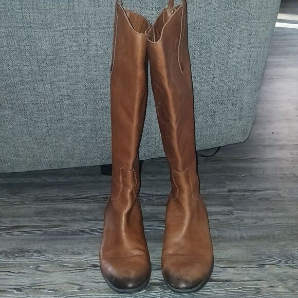 Sam Edelman Penny Whiskey riding boots size 9.5W EUC - Picture 2 of 10